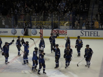 Blues win 2-1! and salute the fans